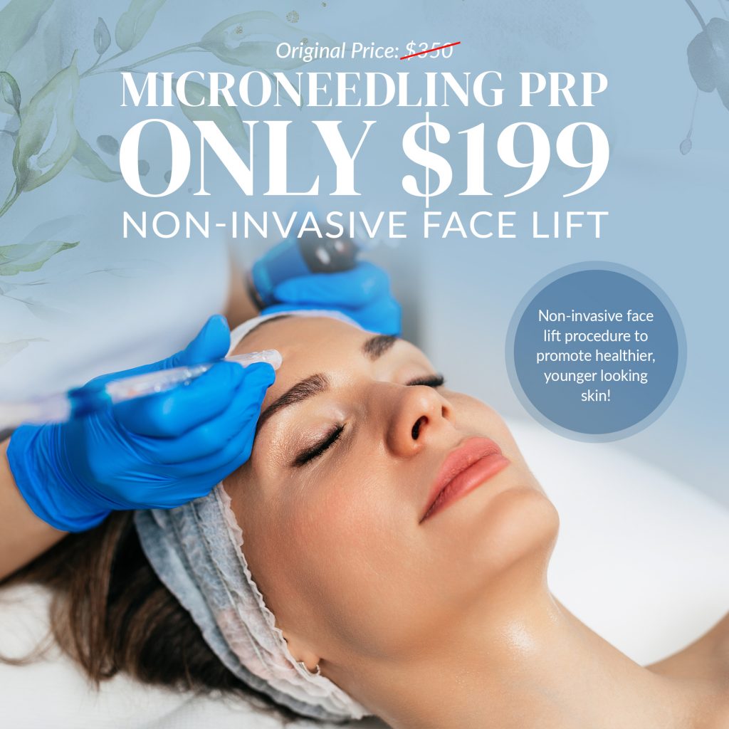 Microneedling PRP Promo Page